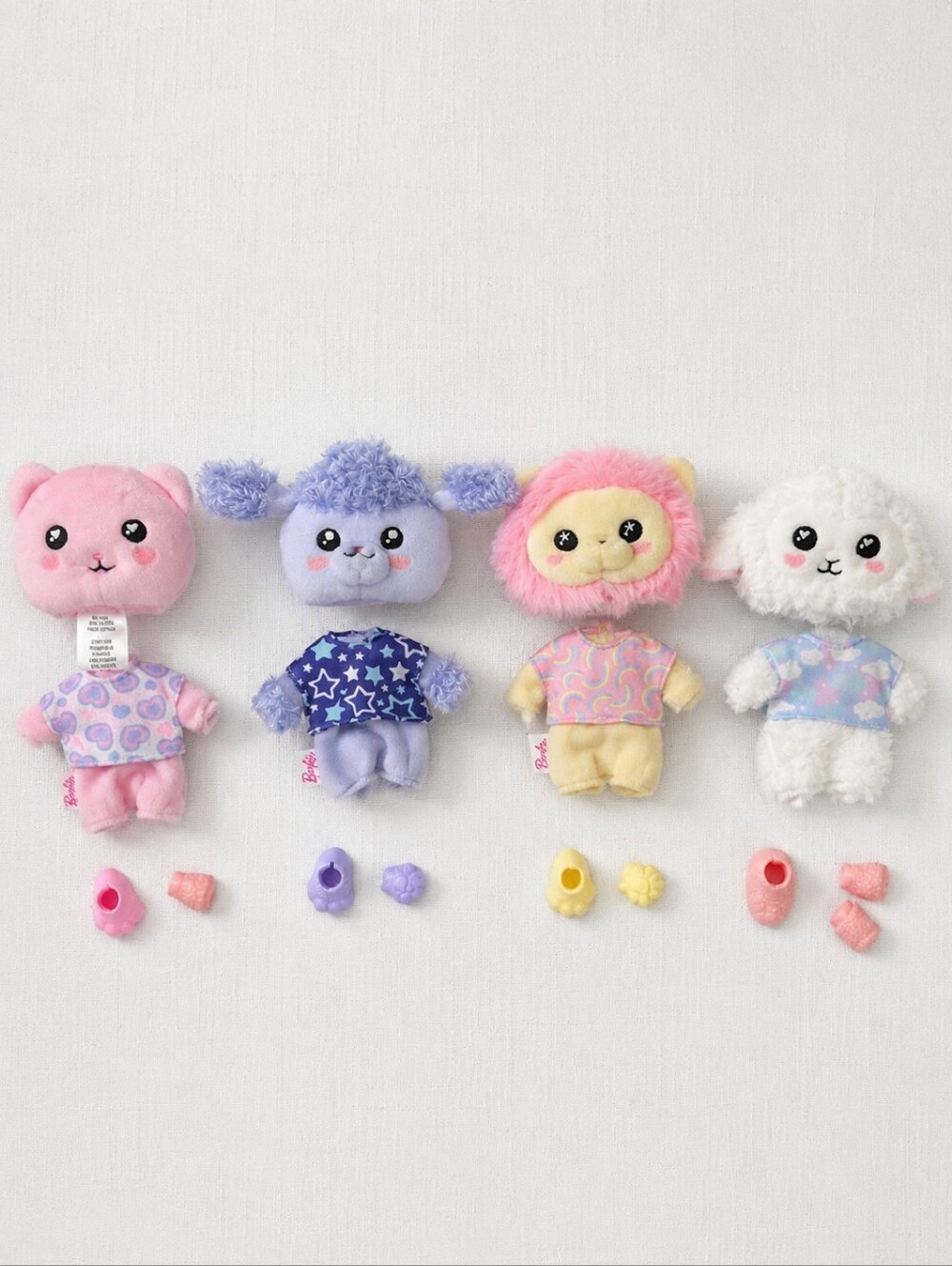 Barbie Cutie Reveal Replacement Outfits Heads Shoes Accessories Lot of 4
